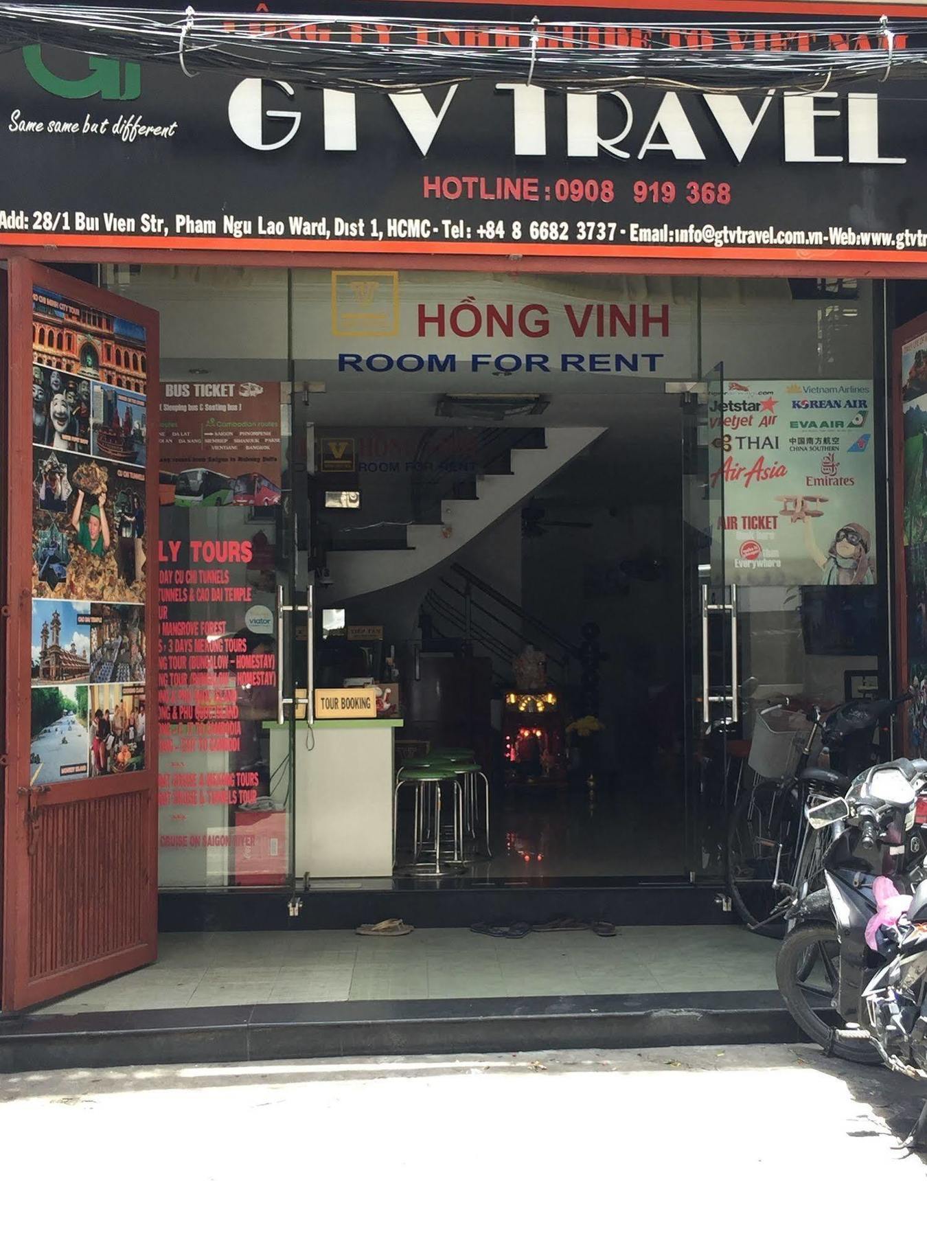 Hong Vinh Hotel Thành Pho Ho Chí Minh Esterno foto